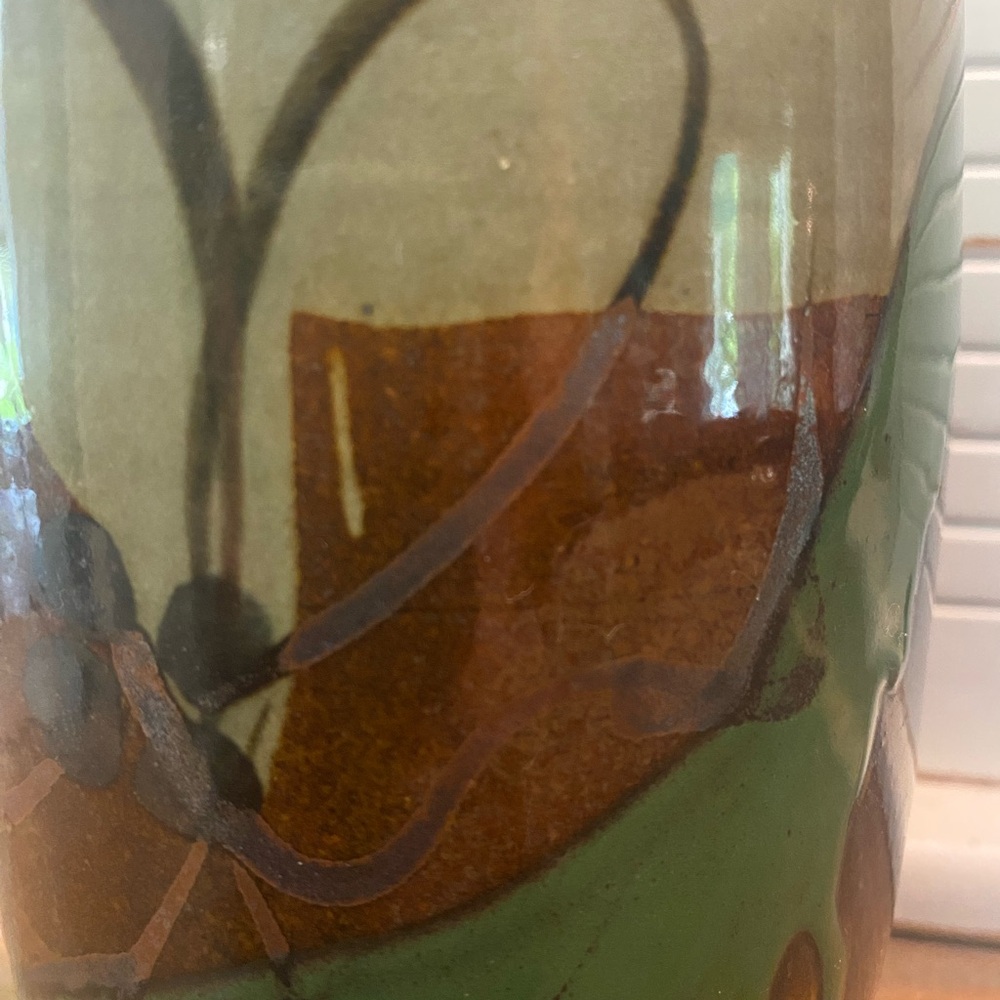 Handmade stoneware vase - Picture 11 of 12